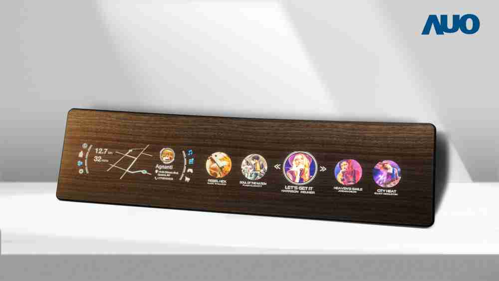 彩神vll研发全球最高穿透度达80%的AmLED木纹显示器，，，可于使用时呈现高亮度、、清晰可见的信息，，，并在不使用时回归为单纯的饰板，，，，节能兼具美观