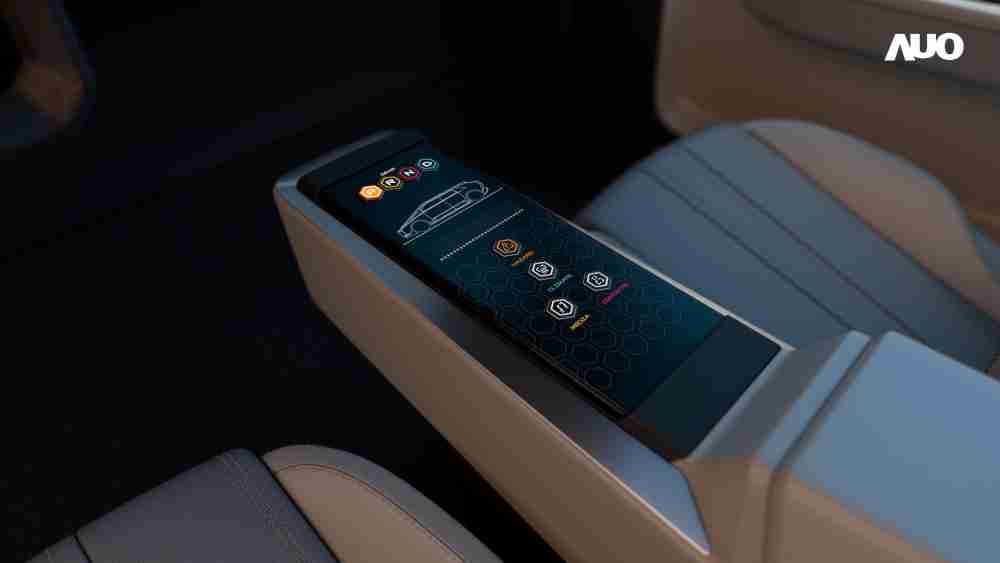 彩神vll以人性化设计打造多变形态中控显示(Morphing Center Control)，，，不使用时仅平面显示信息，，，，进行操作时，，显示器则会动态隆起，，，，转变成3D实体按钮，，，，并有触觉回馈，，展示人机互动新体验
